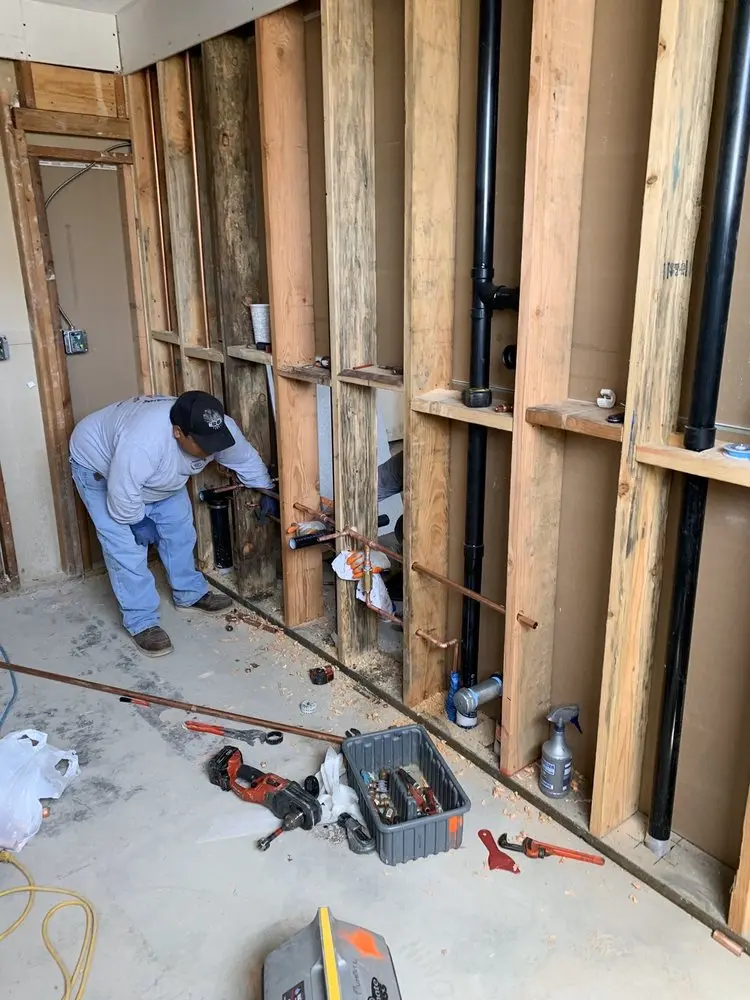 Commercial rough-in plumbing for Commercial Plumbing in Raritan